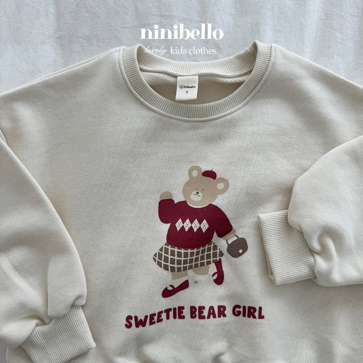 Ninibello - Korean Children Fashion - #todddlerfashion - Autumn Bear Sweatshirts - 3