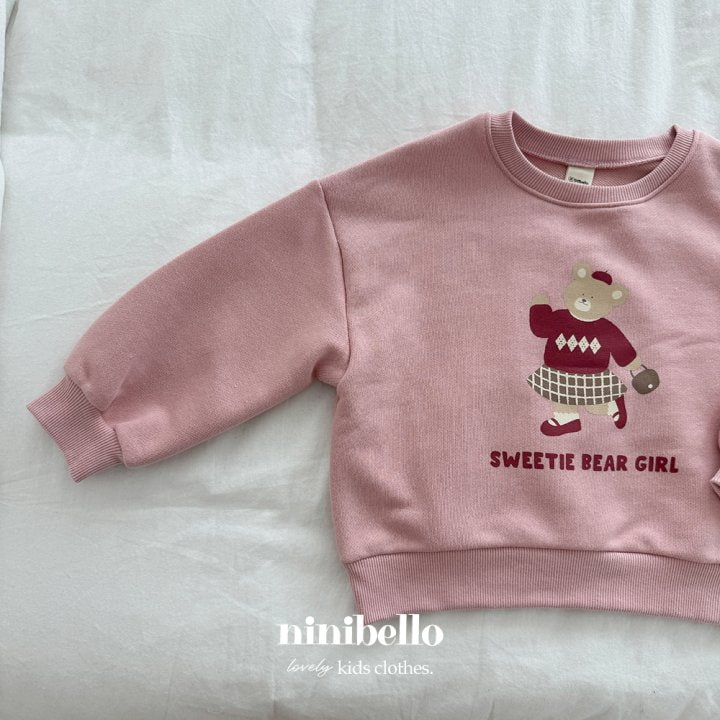 Ninibello - Korean Children Fashion - #todddlerfashion - Autumn Bear Sweatshirts - 4