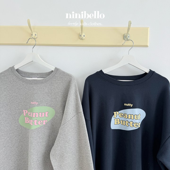 Ninibello - Korean Women Fashion - #momslook - Adult Peanut Butter Sweatshirts - 2