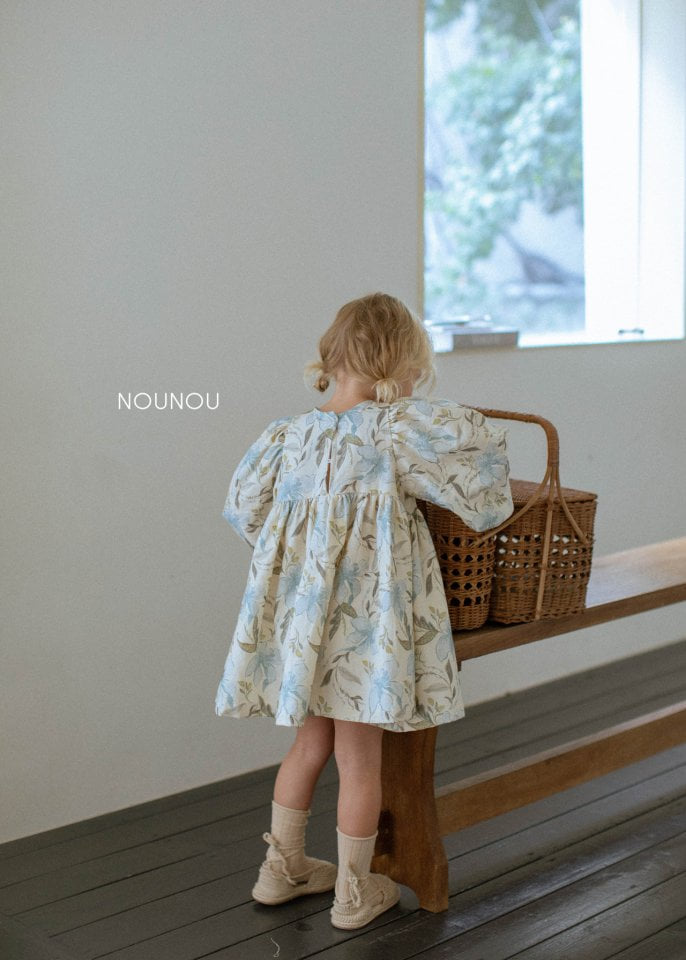 Nounou - Korean Children Fashion - #Kfashion4kids - Autumn Freesia One-piece - 3