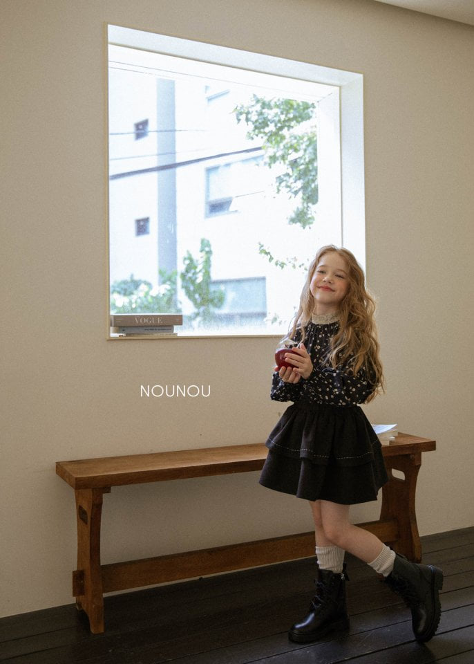 Nounou - Korean Children Fashion - #designkidswear - Mocha Skirt - 8