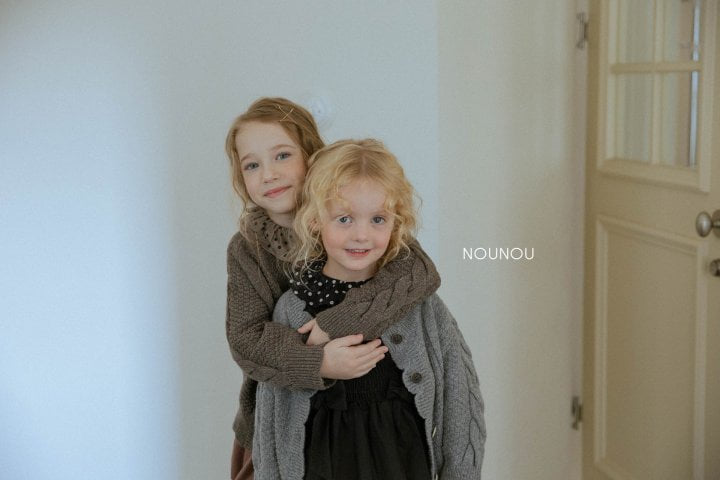 Nounou - Korean Children Fashion - #discoveringself - Barguette Cardigan - 9