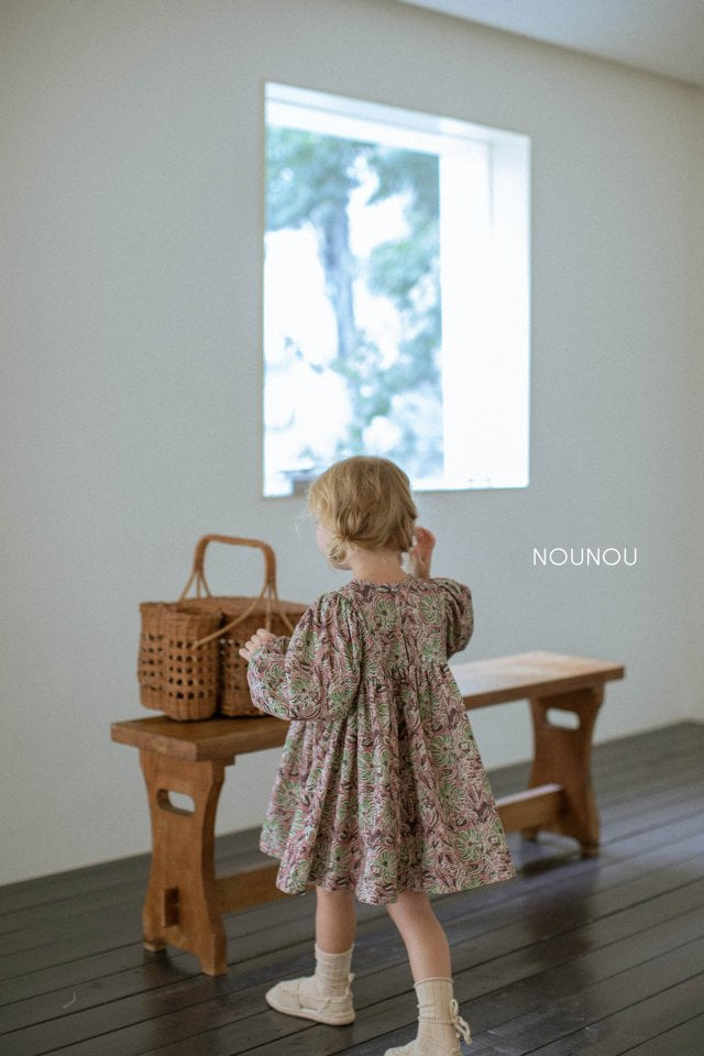 Nounou - Korean Children Fashion - #discoveringself - Autumn Freesia One-piece - 12