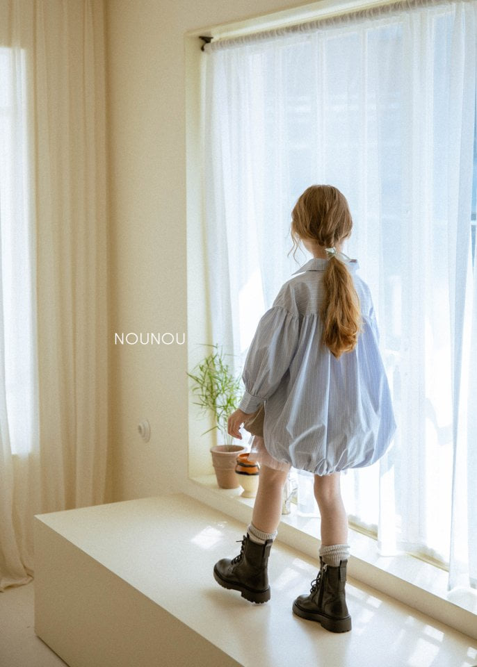 Nounou - Korean Children Fashion - #kidsshorts - Balloon Mesh Skirt - 5