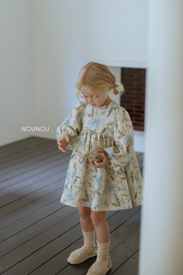 Nounou - Korean Children Fashion - #kidzfashiontrend - Autumn Freesia One-piece - 2