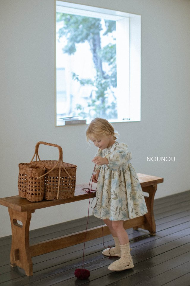 Nounou - Korean Children Fashion - #minifashionista - Autumn Freesia One-piece - 6