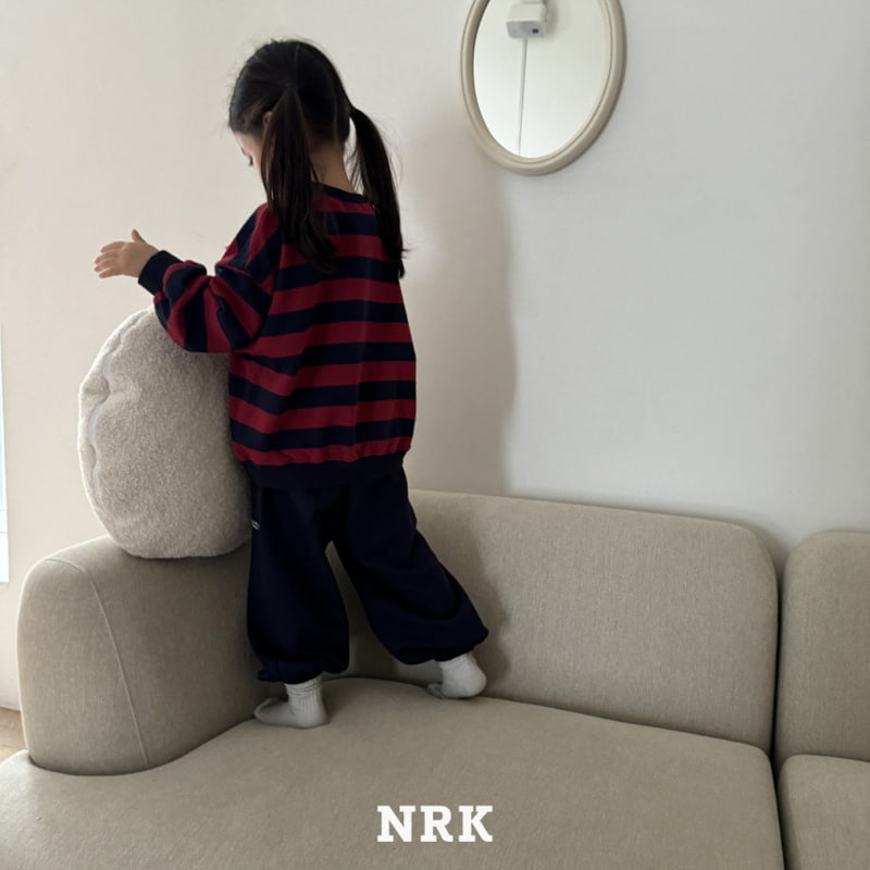 Nrk - Korean Children Fashion - #Kfashion4kids - Buddy Stripe Set - 5