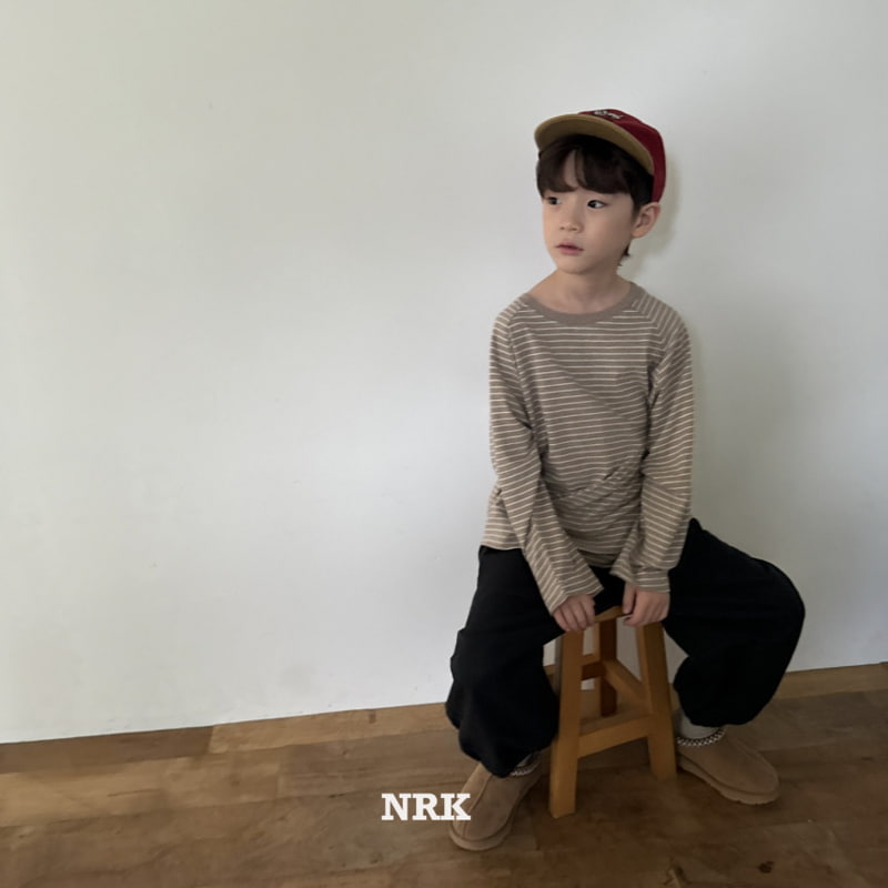 Nrk - Korean Children Fashion - #childofig - Stripe Banding Tee - 12