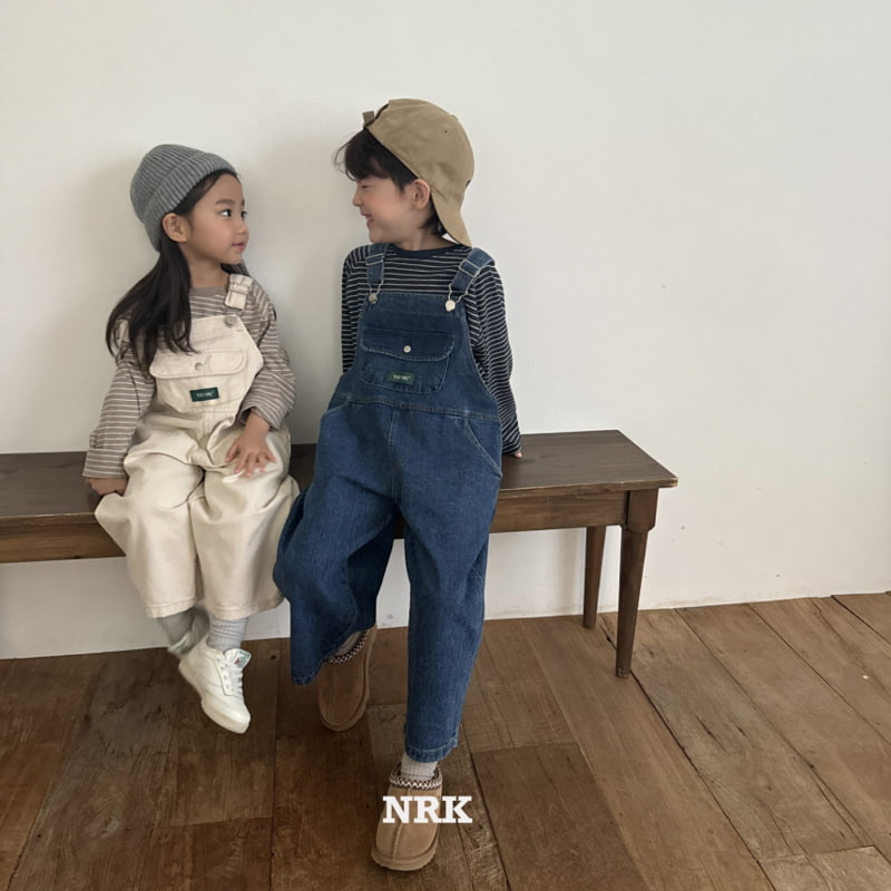 Nrk - Korean Children Fashion - #childofig - Vintage Denim Overalls - 9