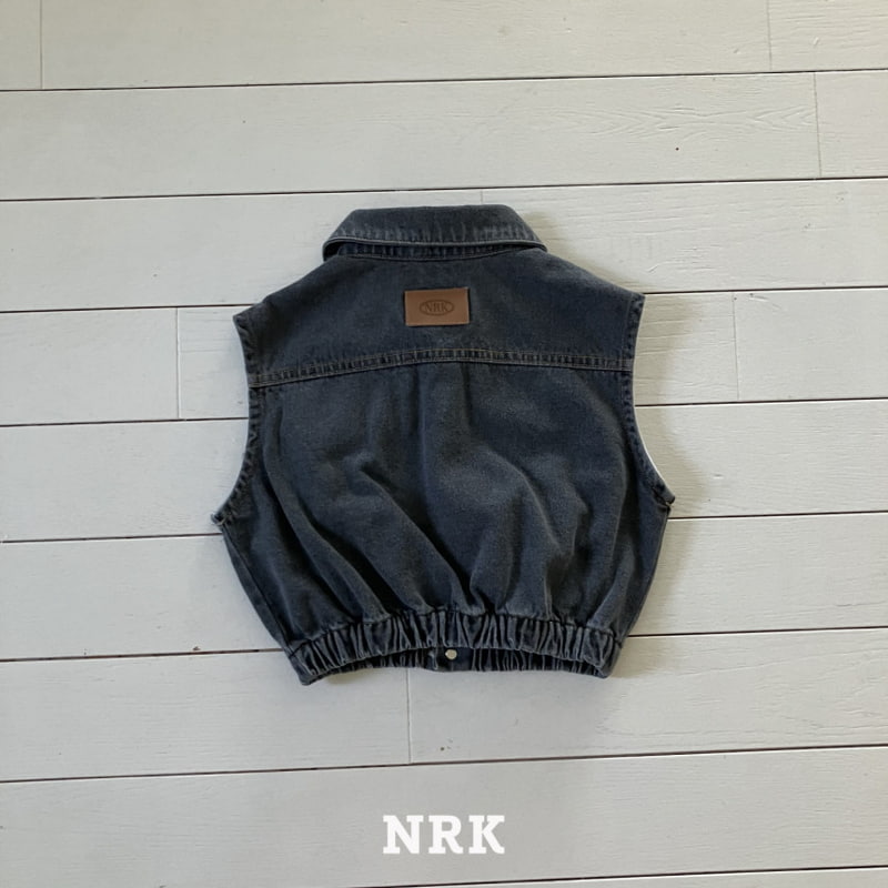 Nrk - Korean Children Fashion - #prettylittlegirls - Denim Vest - 4