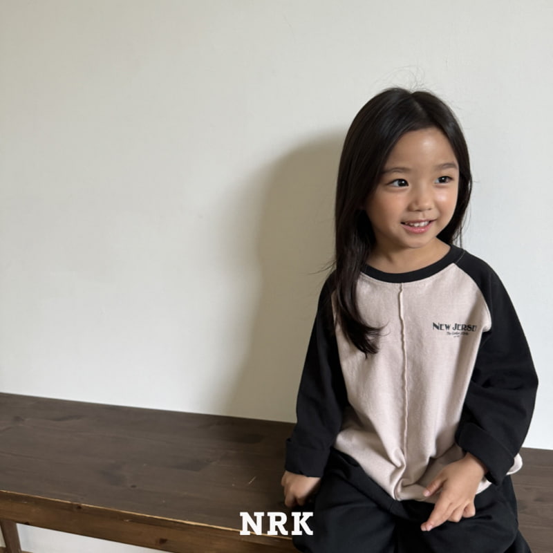 Nrk - Korean Children Fashion - #childrensboutique - Raglan Colored Tee - 11