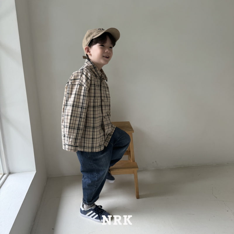 Nrk - Korean Children Fashion - #designkidswear - Peanut Denim Pants - 3