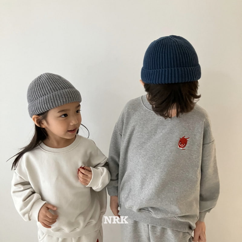 Nrk - Korean Children Fashion - #discoveringself - Embroidery Top Bottom Set - 8