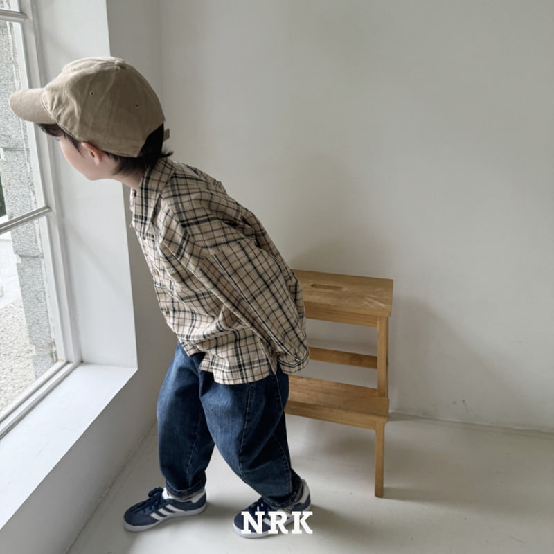 Nrk - Korean Children Fashion - #designkidswear - Peanut Denim Pants - 4