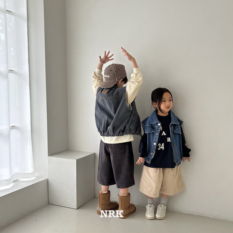 Nrk - Korean Children Fashion - #fashionkids - Denim Vest - 9