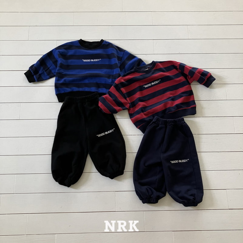 Nrk - Korean Children Fashion - #fashionkids - Buddy Stripe Set