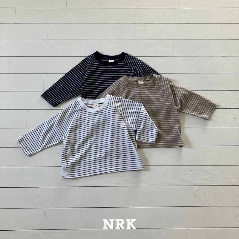 Nrk - Korean Children Fashion - #kidsshorts - Stripe Banding Tee - 3