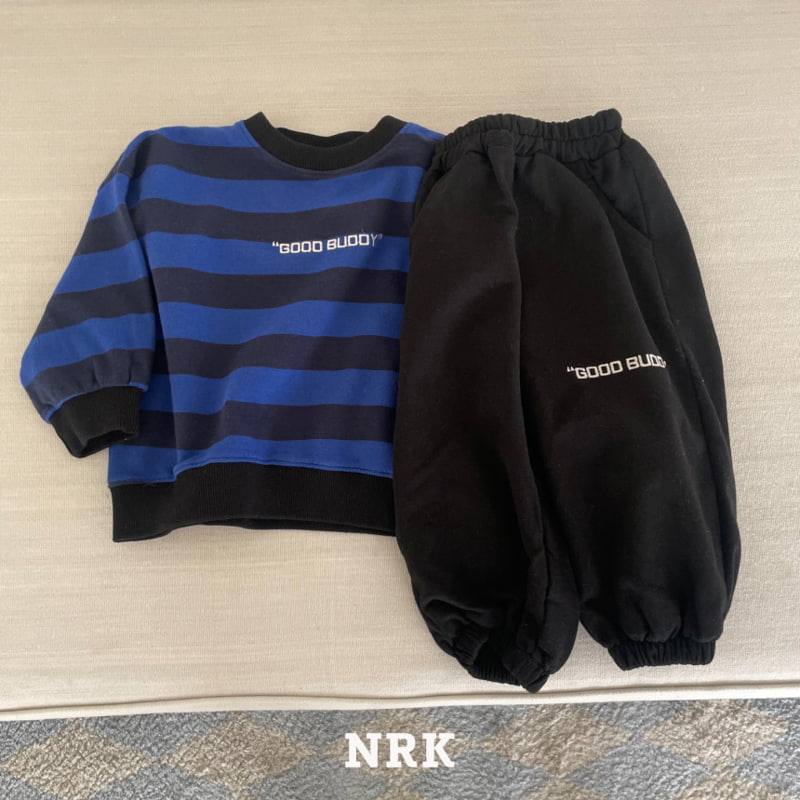 Nrk - Korean Children Fashion - #kidsshorts - Buddy Stripe Set - 2