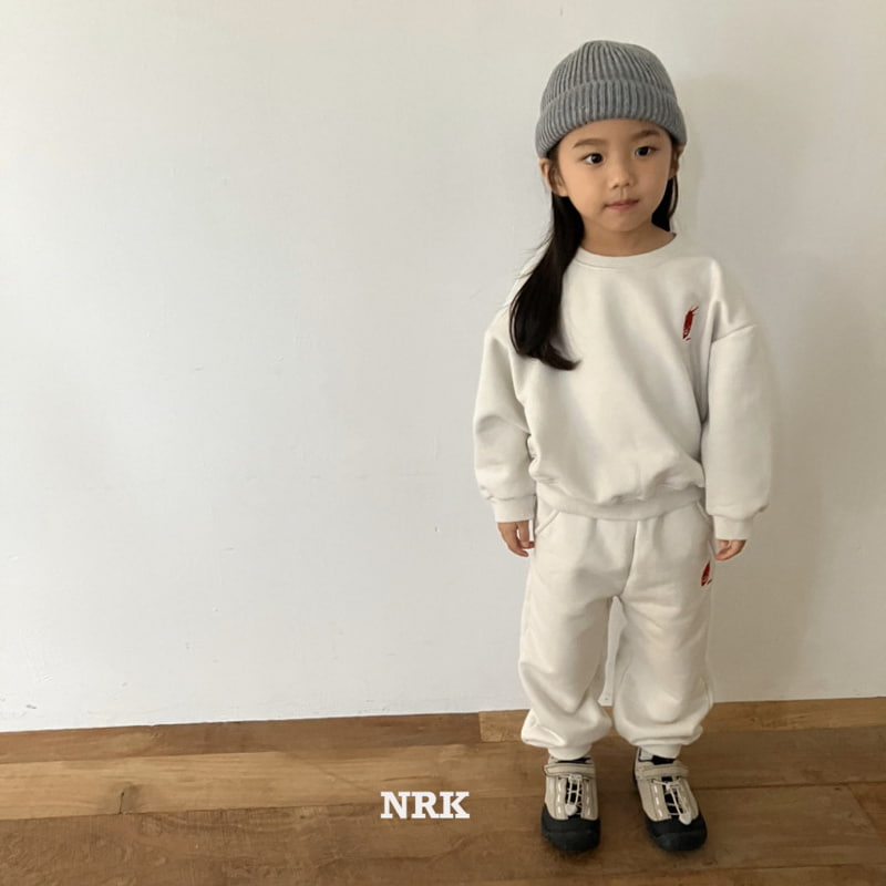 Nrk - Korean Children Fashion - #kidsstore - Embroidery Top Bottom Set - 11