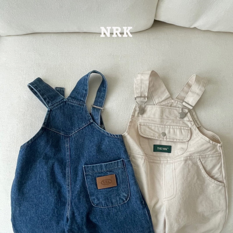 Nrk - Korean Children Fashion - #kidzfashiontrend - Vintage Denim Overalls - 2