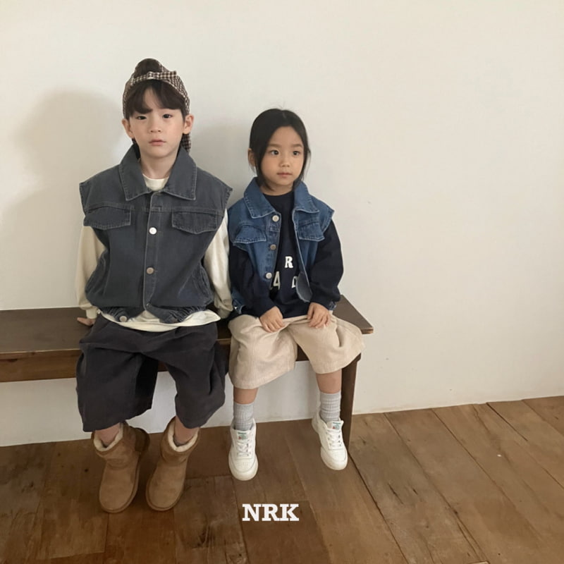 Nrk - Korean Children Fashion - #kidzfashiontrend - Denim Vest - 12