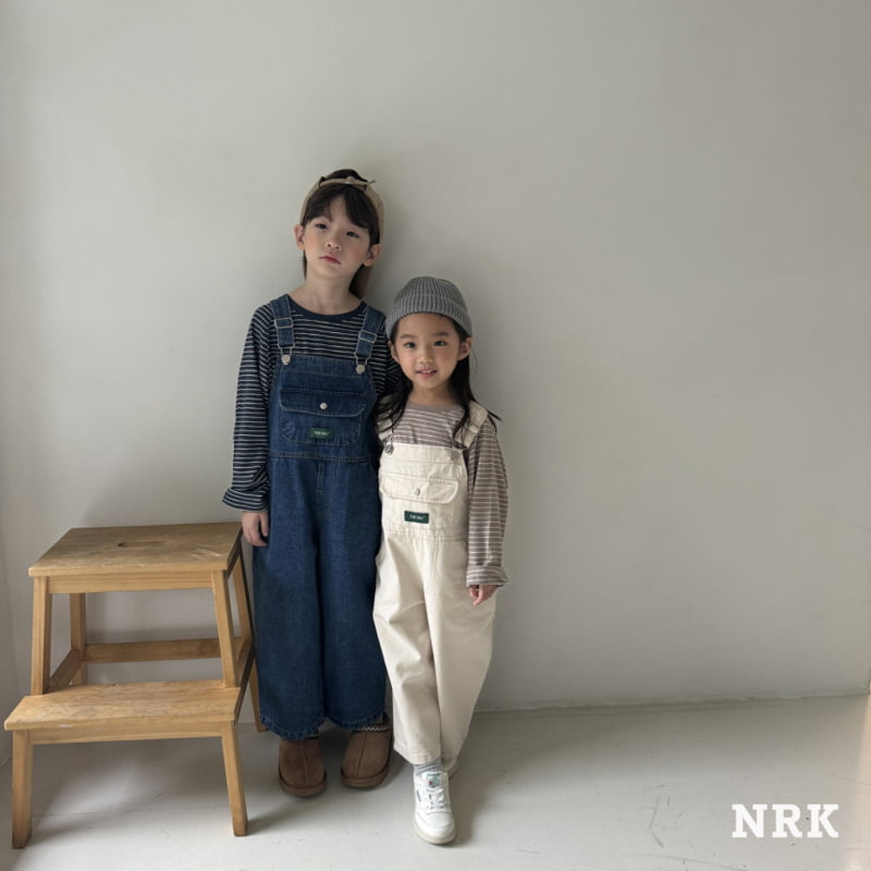 Nrk - Korean Children Fashion - #Kfashion4kids - Vintage Denim Overalls - 4