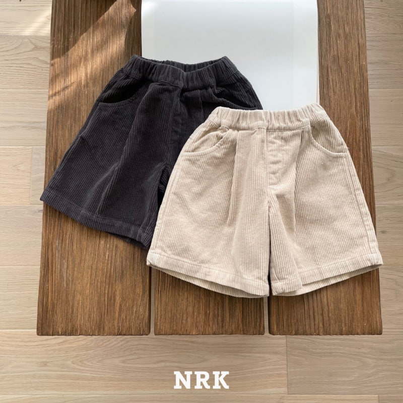 Nrk - Korean Children Fashion - #littlefashionista - Corduroy Half Pants