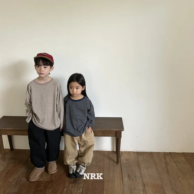 Nrk - Korean Children Fashion - #magicofchildhood - Stripe Banding Tee - 8