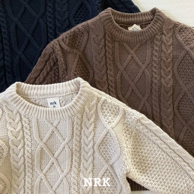 Nrk - Korean Children Fashion - #minifashionista - Fishermen Knit Pullover - 3