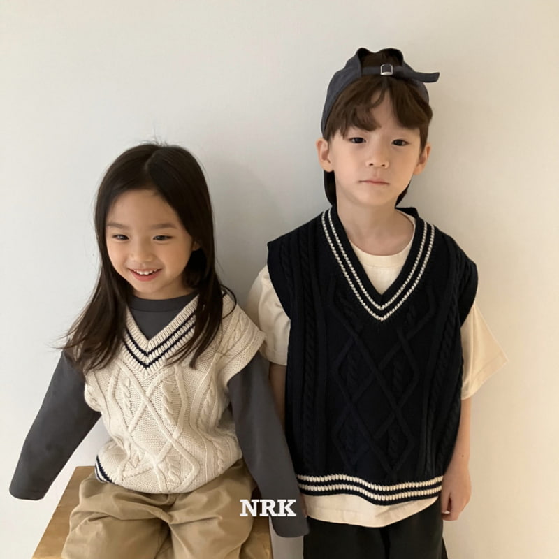 Nrk - Korean Children Fashion - #minifashionista - School Look Vest - 7