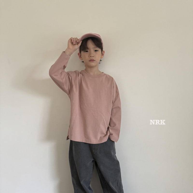 Nrk - Korean Children Fashion - #minifashionista - Basic Slit Tee - 7