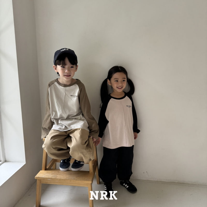 Nrk - Korean Children Fashion - #minifashionista - Raglan Colored Tee - 5