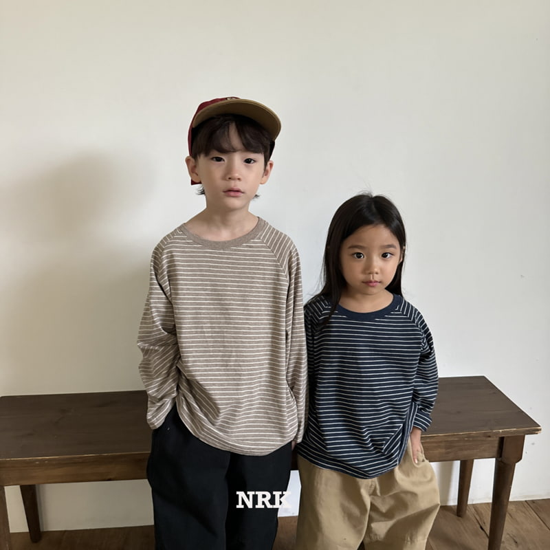 Nrk - Korean Children Fashion - #prettylittlegirls - Stripe Banding Tee - 10