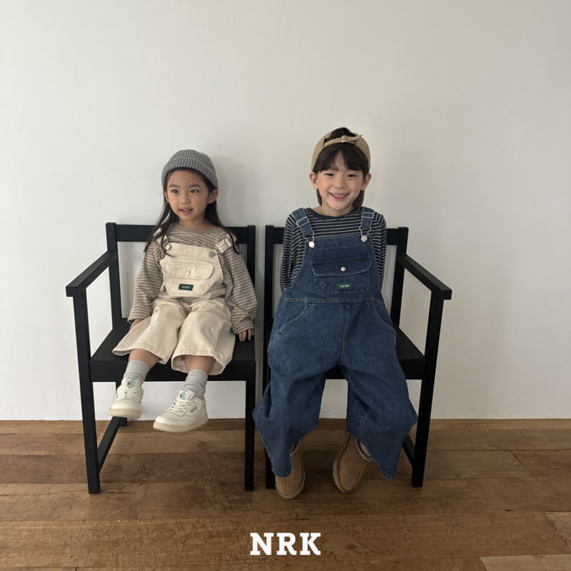 Nrk - Korean Children Fashion - #prettylittlegirls - Vintage Denim Overalls - 7