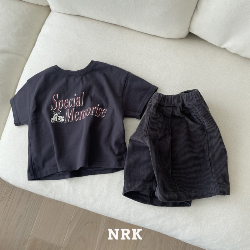 Nrk - Korean Children Fashion - #minifashionista - Corduroy Half Pants - 4