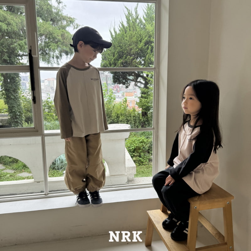 Nrk - Korean Children Fashion - #prettylittlegirls - Raglan Colored Tee - 6