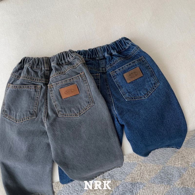 Nrk - Korean Children Fashion - #stylishchildhood - Denim Twill Pants - 3