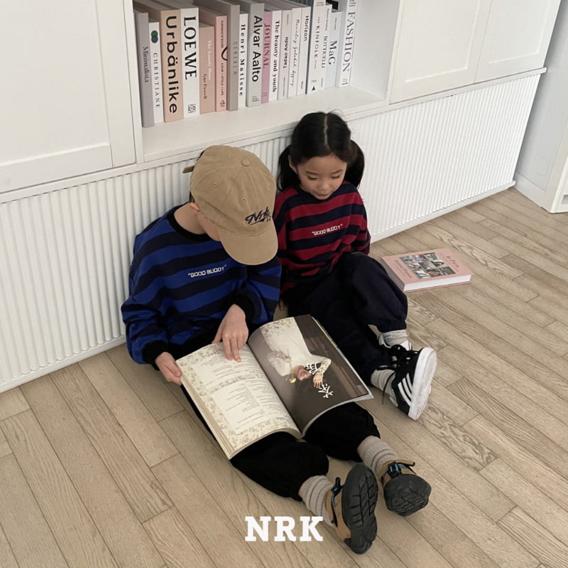 Nrk - Korean Children Fashion - #todddlerfashion - Buddy Stripe Set - 10