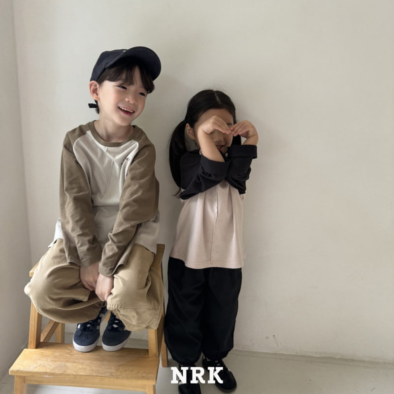 Nrk - Korean Children Fashion - #todddlerfashion - Raglan Colored Tee - 7