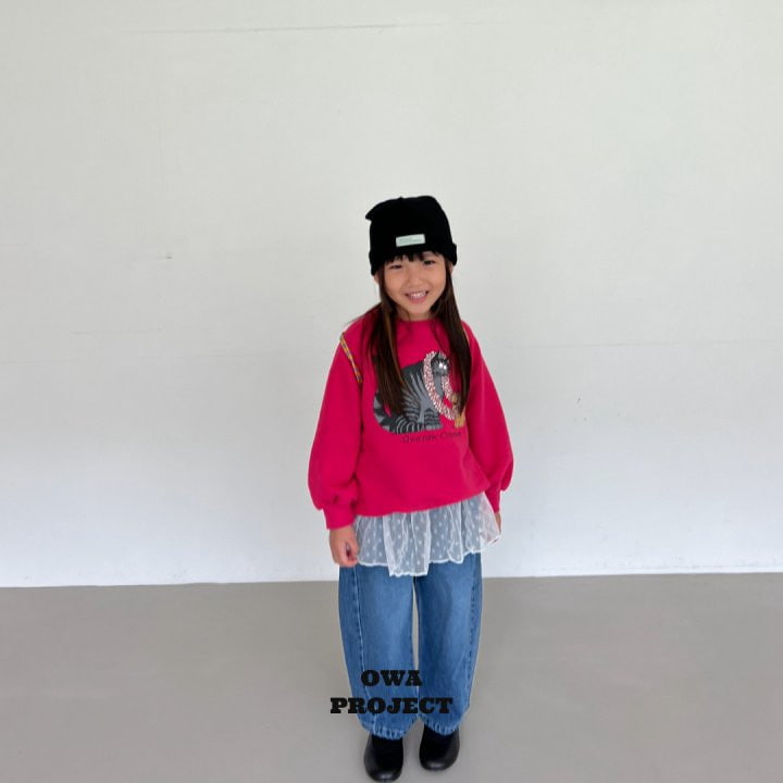 O Wa - Korean Children Fashion - #Kfashion4kids - Cat Sweatshirts - 3