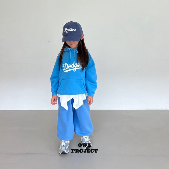 O Wa - Korean Children Fashion - #Kfashion4kids - Dodgers Hoodie - 3