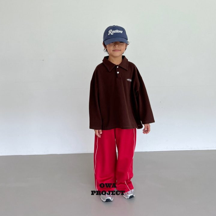 O Wa - Korean Children Fashion - #Kfashion4kids - Jergy Piping Pants - 9