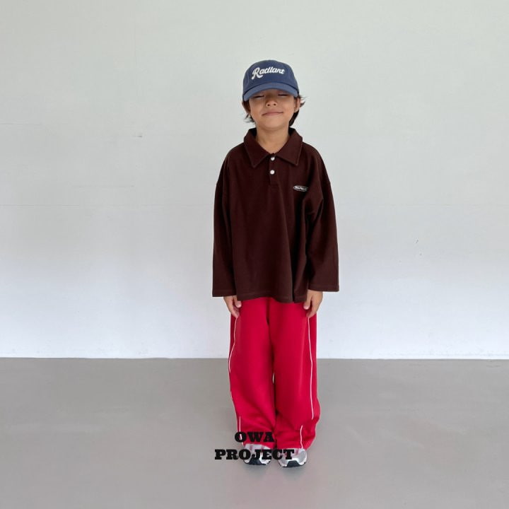 O Wa - Korean Children Fashion - #littlefashionista - Jergy Piping Pants - 10