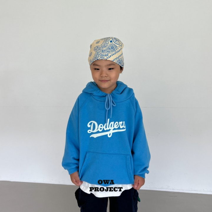 O Wa - Korean Children Fashion - #magicofchildhood - Dodgers Hoodie - 5