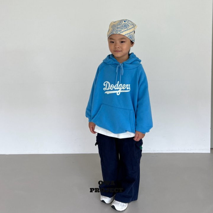 O Wa - Korean Children Fashion - #minifashionista - Dodgers Hoodie - 6