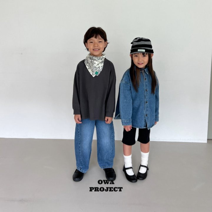 O Wa - Korean Children Fashion - #todddlerfashion - Side Slit Pants - 6