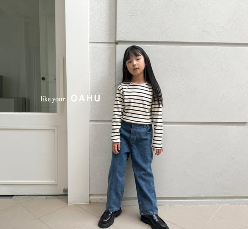 O'Ahu - Korean Children Fashion - #stylishchildhood - About Denim Pants - 4