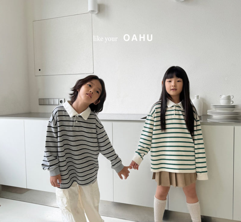 O'Ahu - Korean Children Fashion - #childofig - Like Collar Sweatshirts - 3