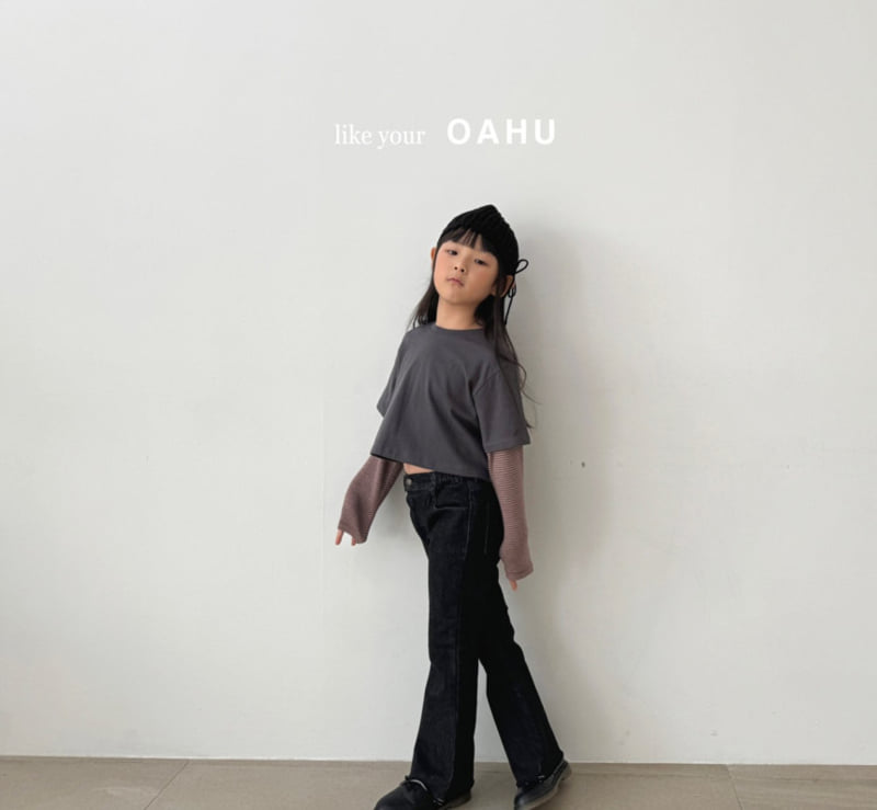 O'Ahu - Korean Children Fashion - #childofig - Sophie Bootscut Denim Pants - 2