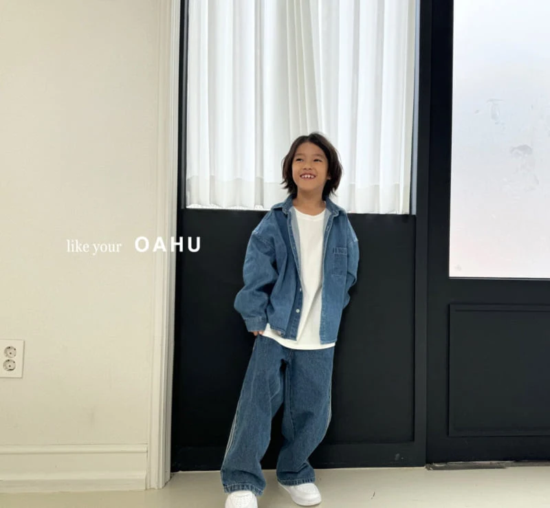 O'Ahu - Korean Children Fashion - #childofig - Paul Denim Shirt - 10